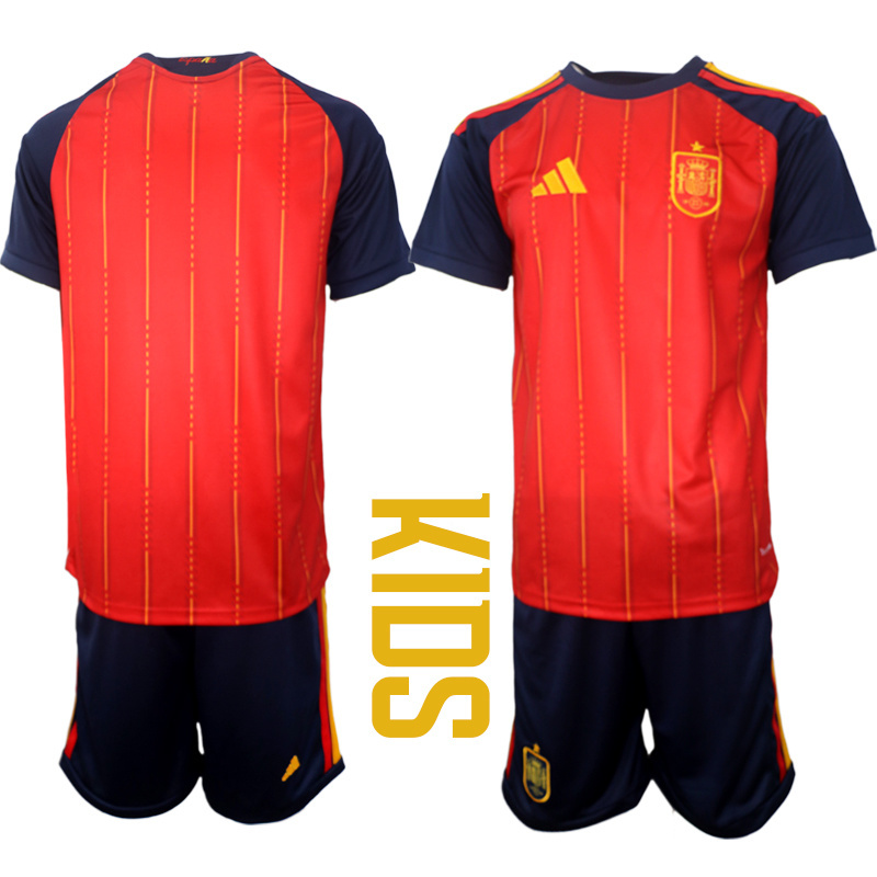 Youth Spain home 06 style 2026 World Cup Soccer jersey